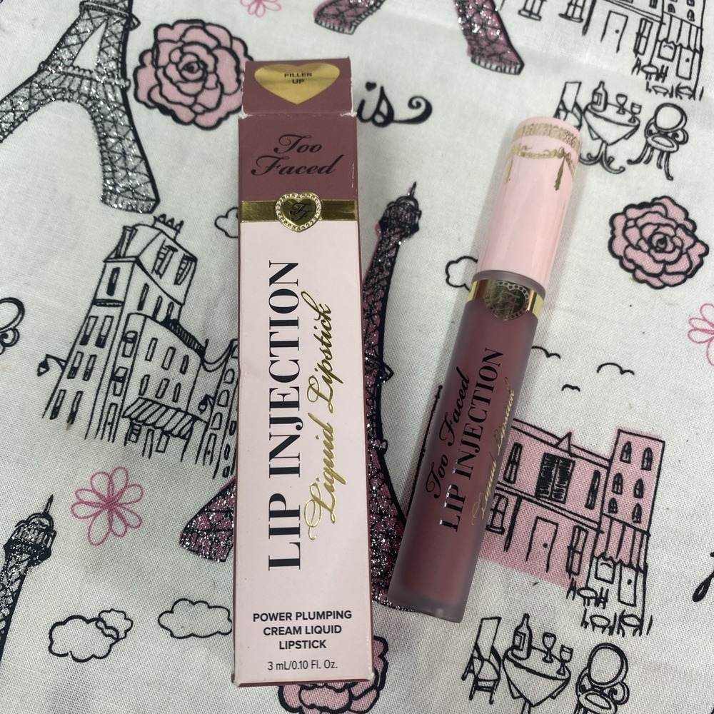 Too Faced  Lip Injection Power Plumping Cream Liquid Lipstick Filler Up Disconti